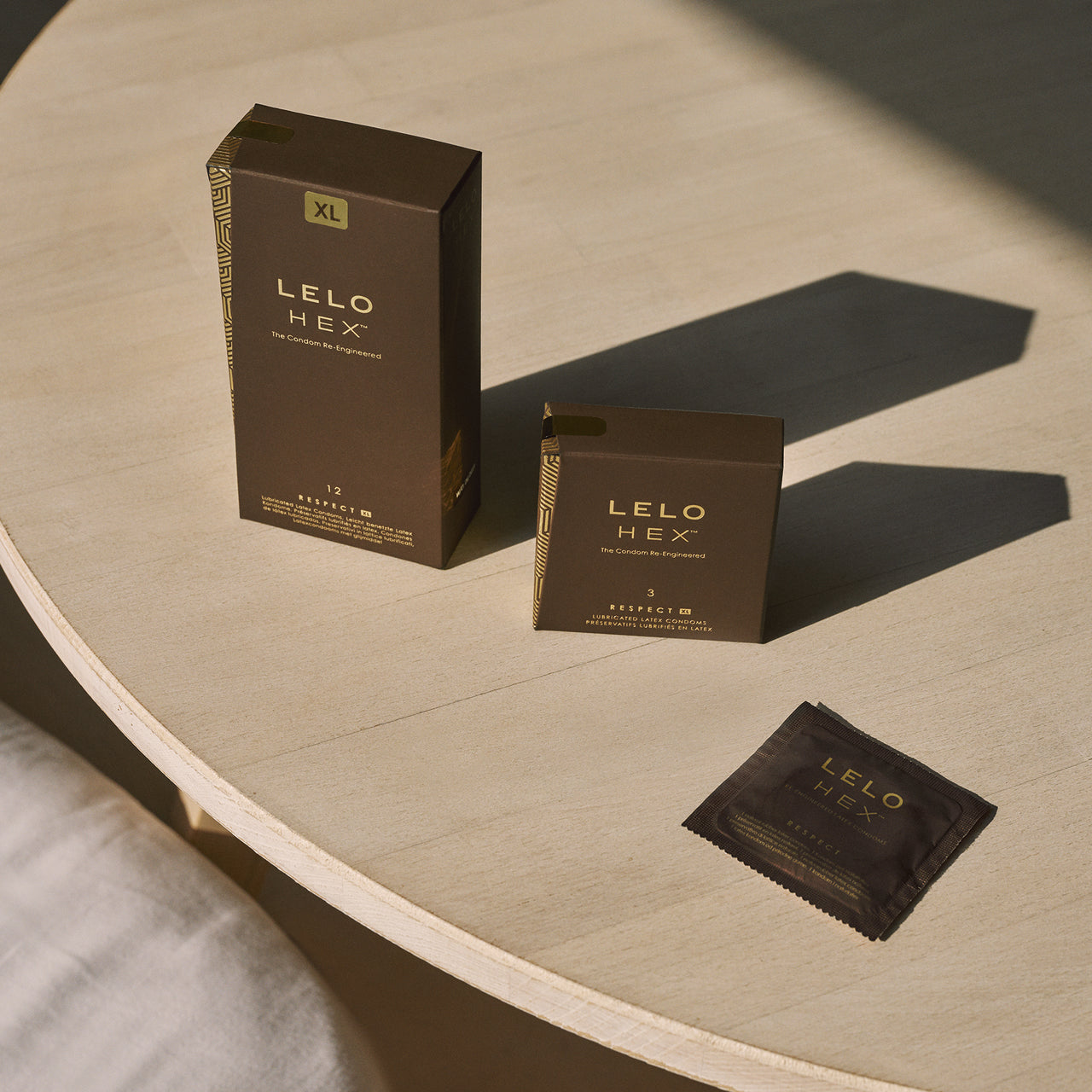 LELO Hex Condoms Respect XL Original - 12 Pack