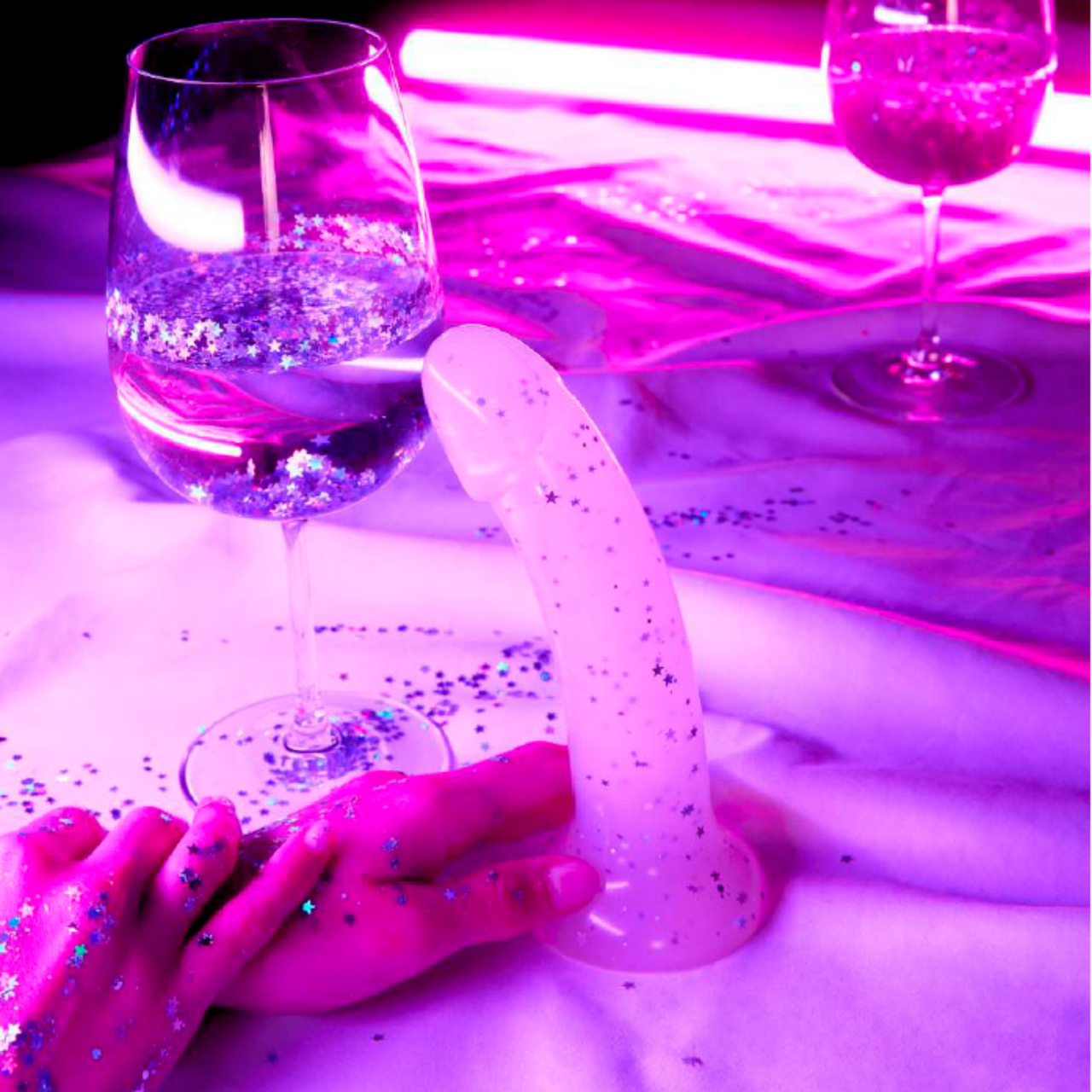Love to Love Dildolls 7" Silicone Dildo - Starlight
