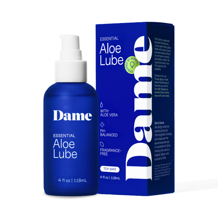 Dame Aloe Lube - Available in two sizes