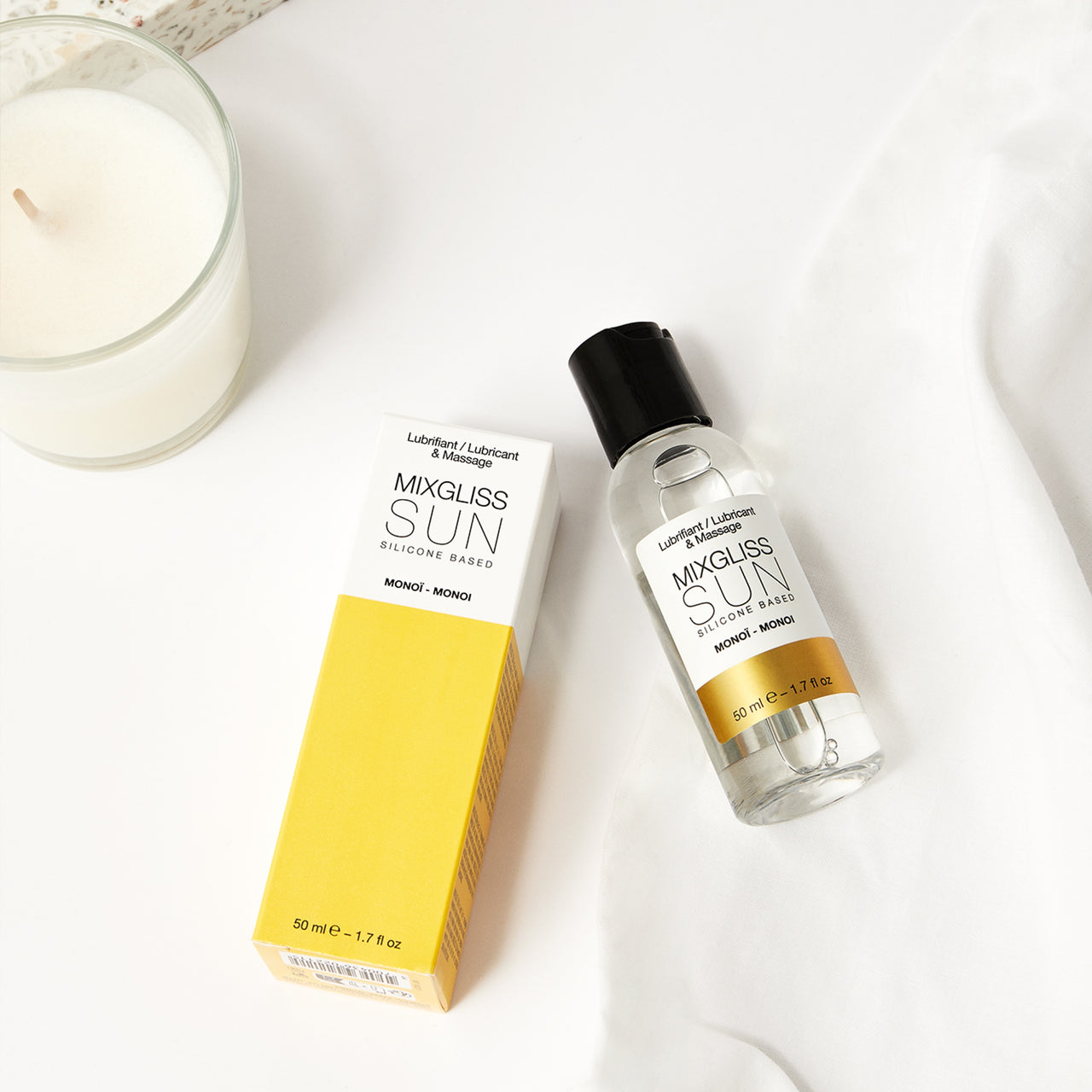 Mixgliss Sun - Silicone Lube - Monoi