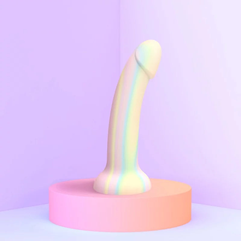 Love to Love Dildolls 7" Silicone Dildo - Glow in the Dark - Fantasia