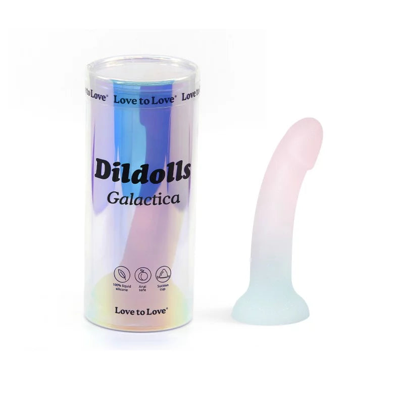 Love to Love Dildolls 7" Silicone Dildo - Galactica