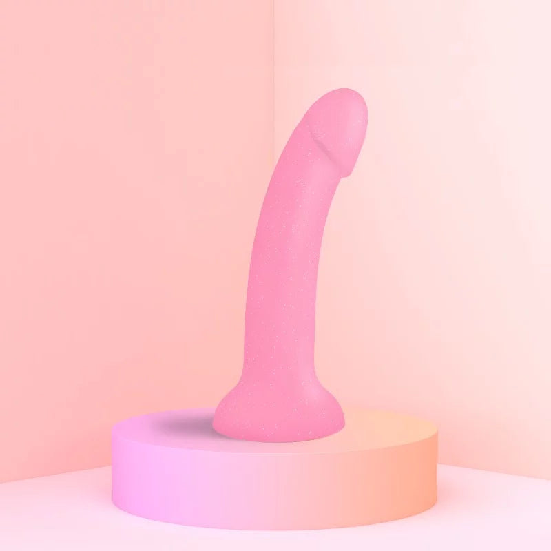 Love to Love Dildolls 7" Silicone Dildo - Glitzy