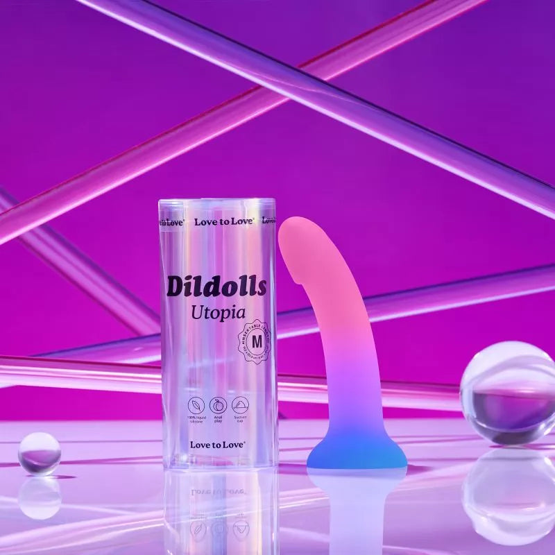 Love to Love Dildolls Silicone Dildo - Utopia - Available in Size S-XL