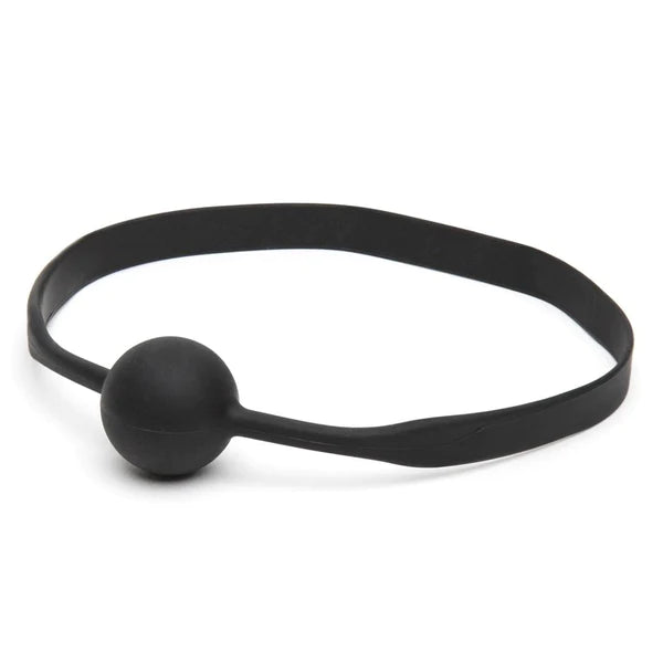 Quickie Gag - Medium Ball - Black