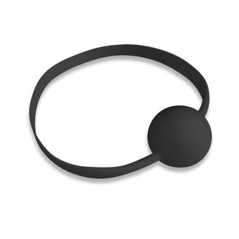 Quickie Gag - Medium Ball - Black