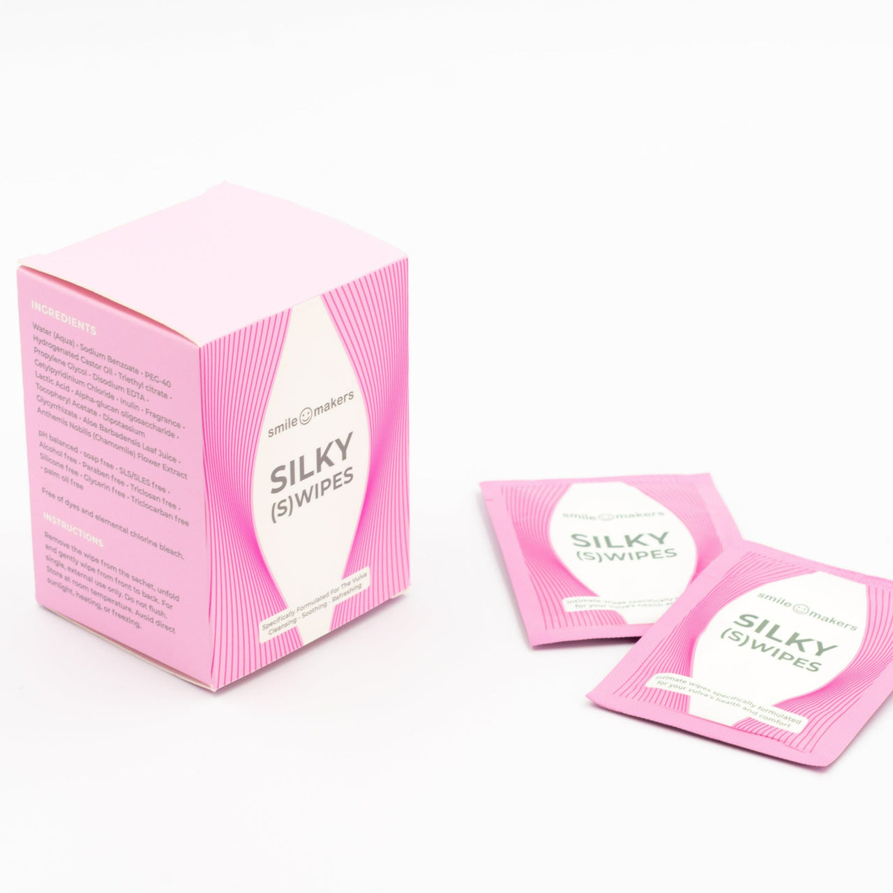 Silky (S)wipes by Smile Makers - Pack of 12