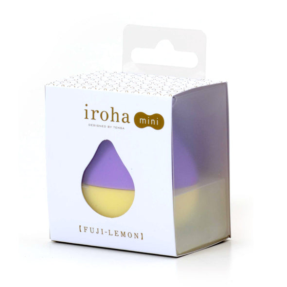 Iroha Mini Vibrator - Fuji Lemon - Purple & Yellow